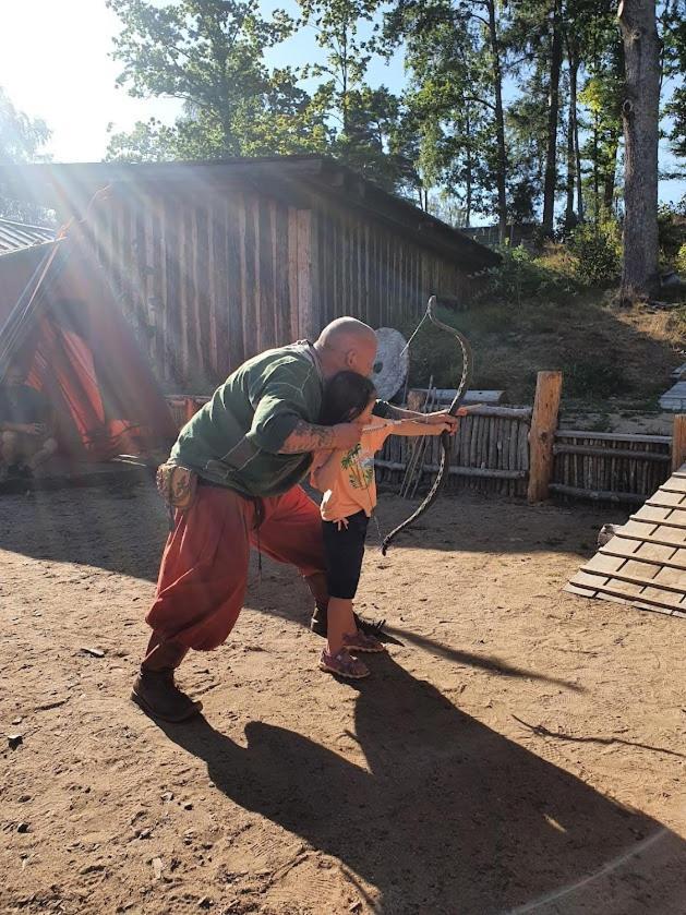 Vittfarnas Hird Vikingaby Sosdala Exterior foto